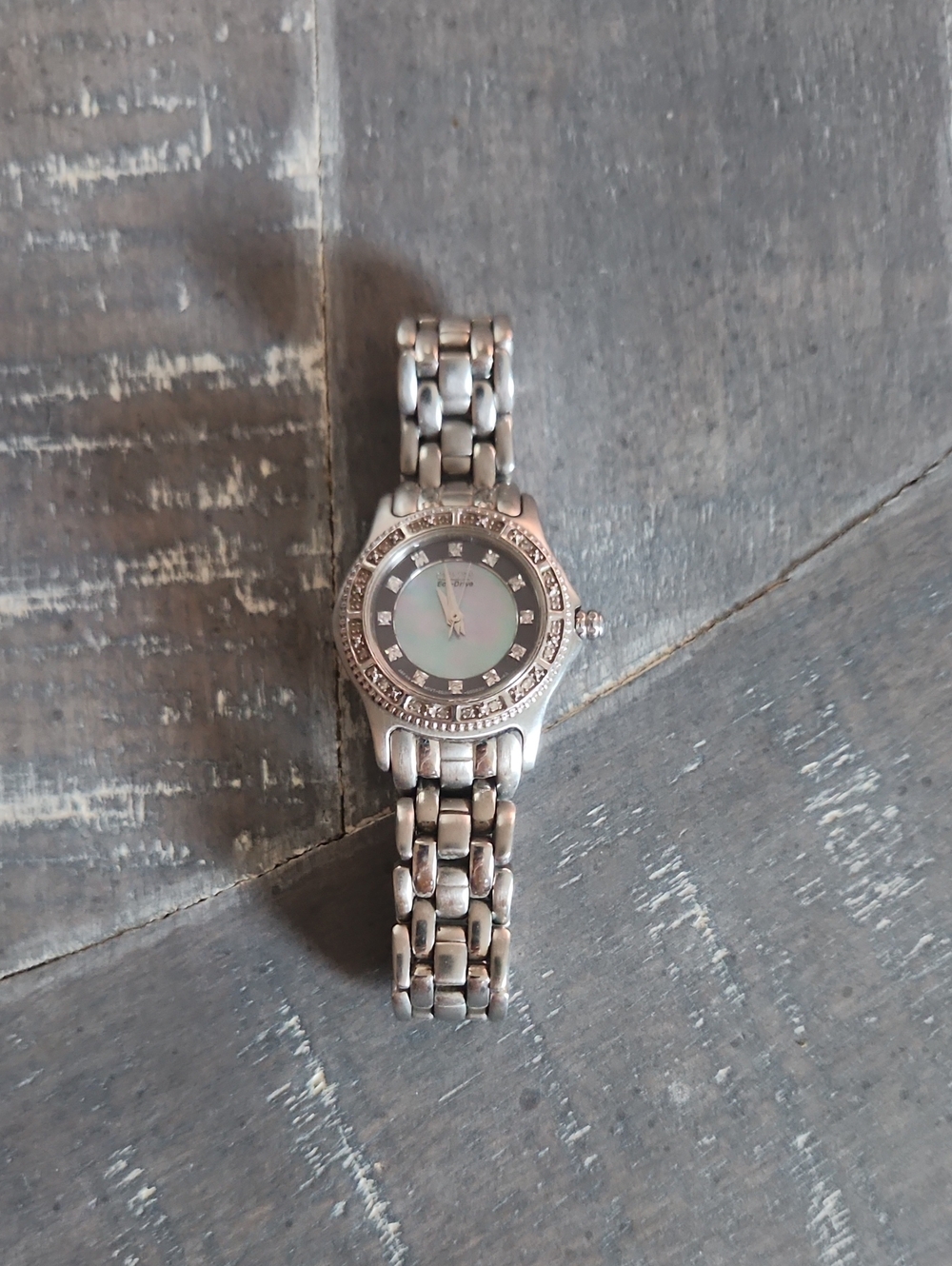 Citizen Eco Drive Women's Watch with Mother-of-Pearl Dial